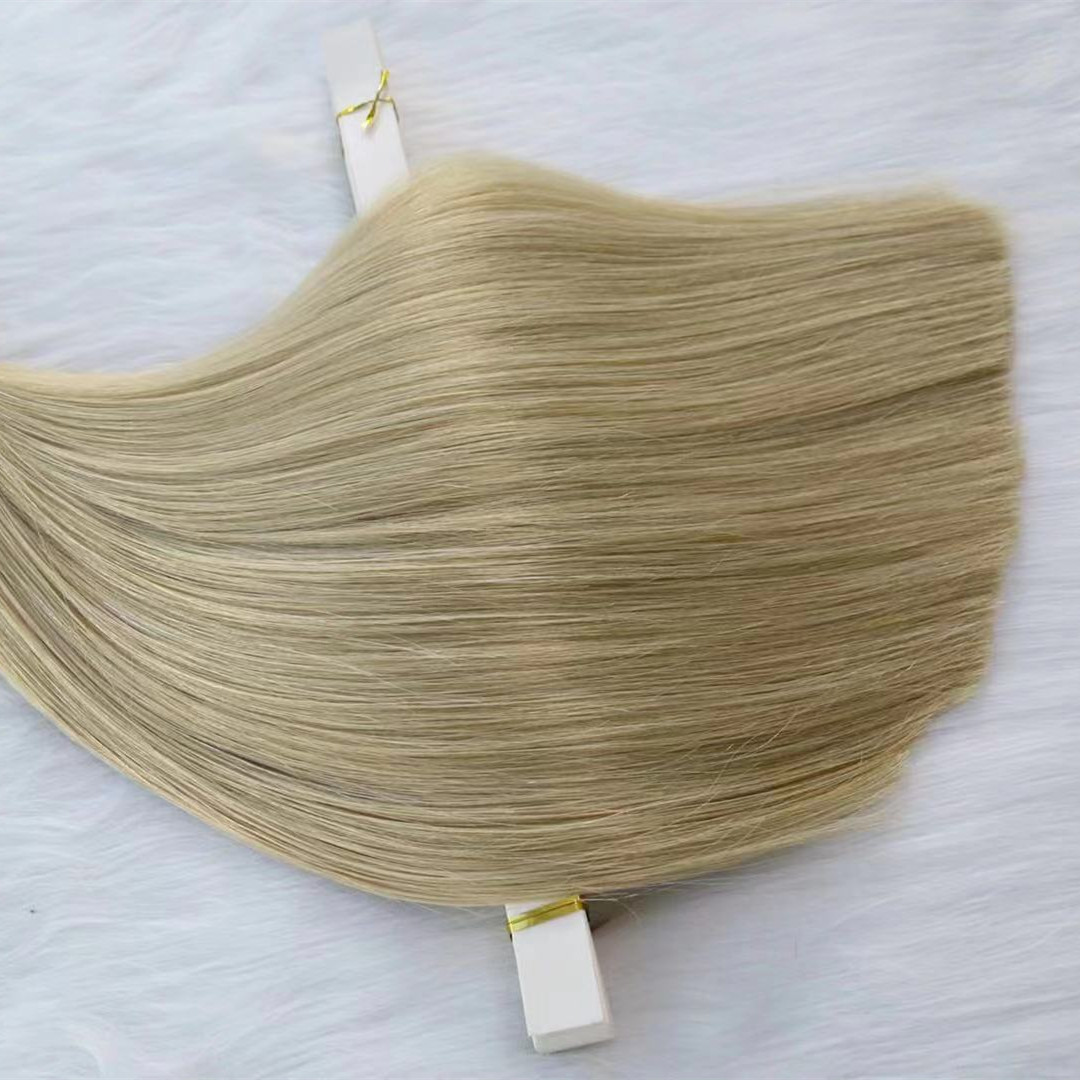 Elastic band double drawn hair extensions wholesale suppliers QM257